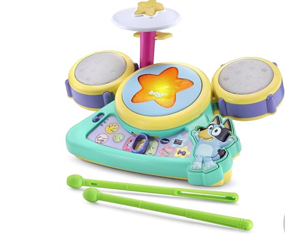 VTech Bluey Hooray Drum Set