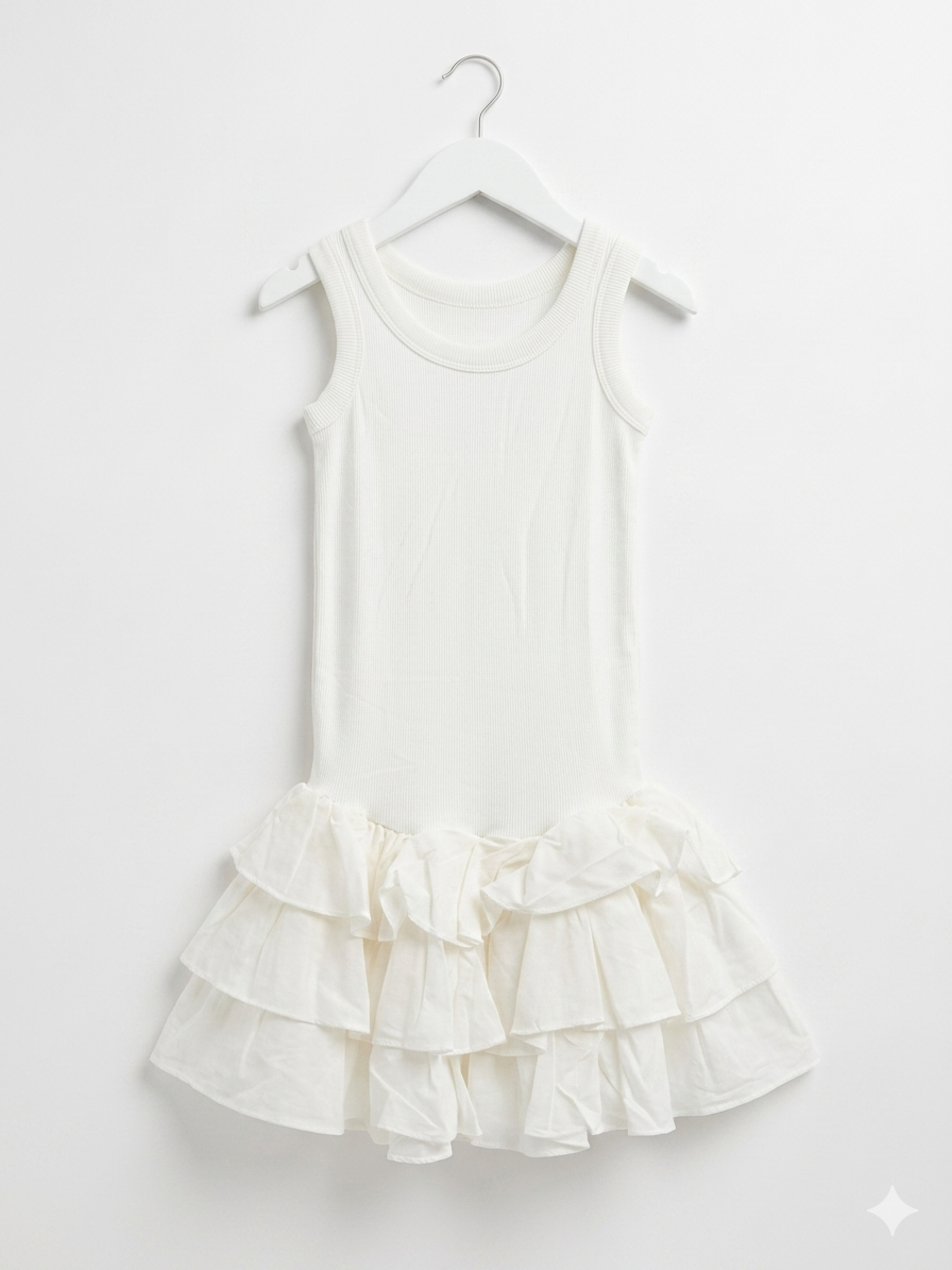 Katie J - Brielle Dress, White Lace