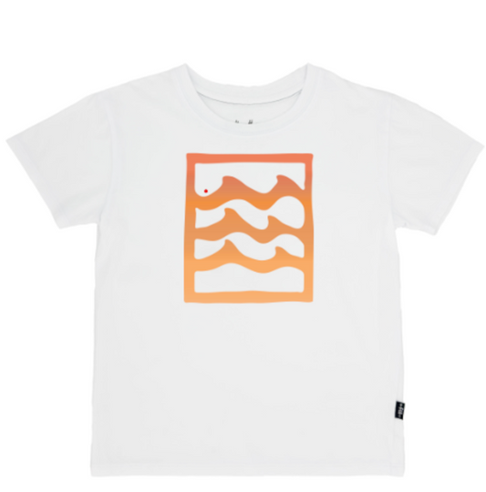 Feather 4 Arrow Swell Vintage Tee White