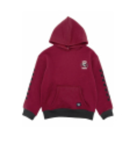 Feather 4 arrow hadley moto hoodie deep red