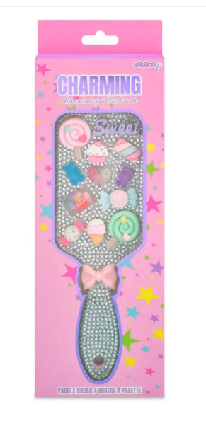 Iscream Rhinestone Paddle Brush