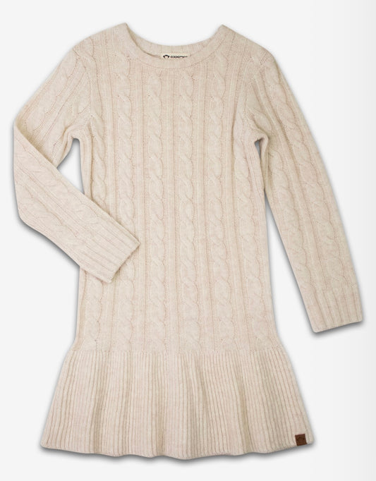 Appaman - Fisherman Sweater Dress, Cream