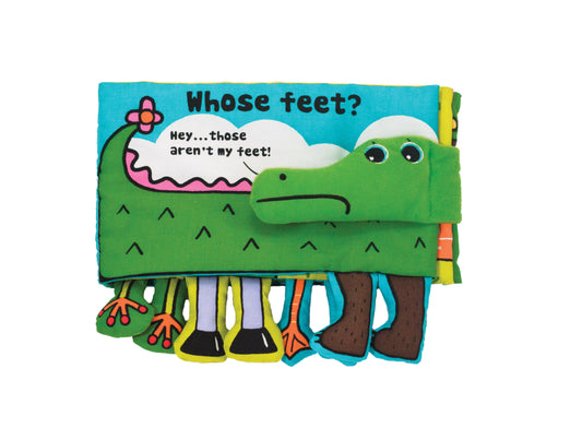 Melissa & Doug - Soft Activity Book-Whose Feet? 9203