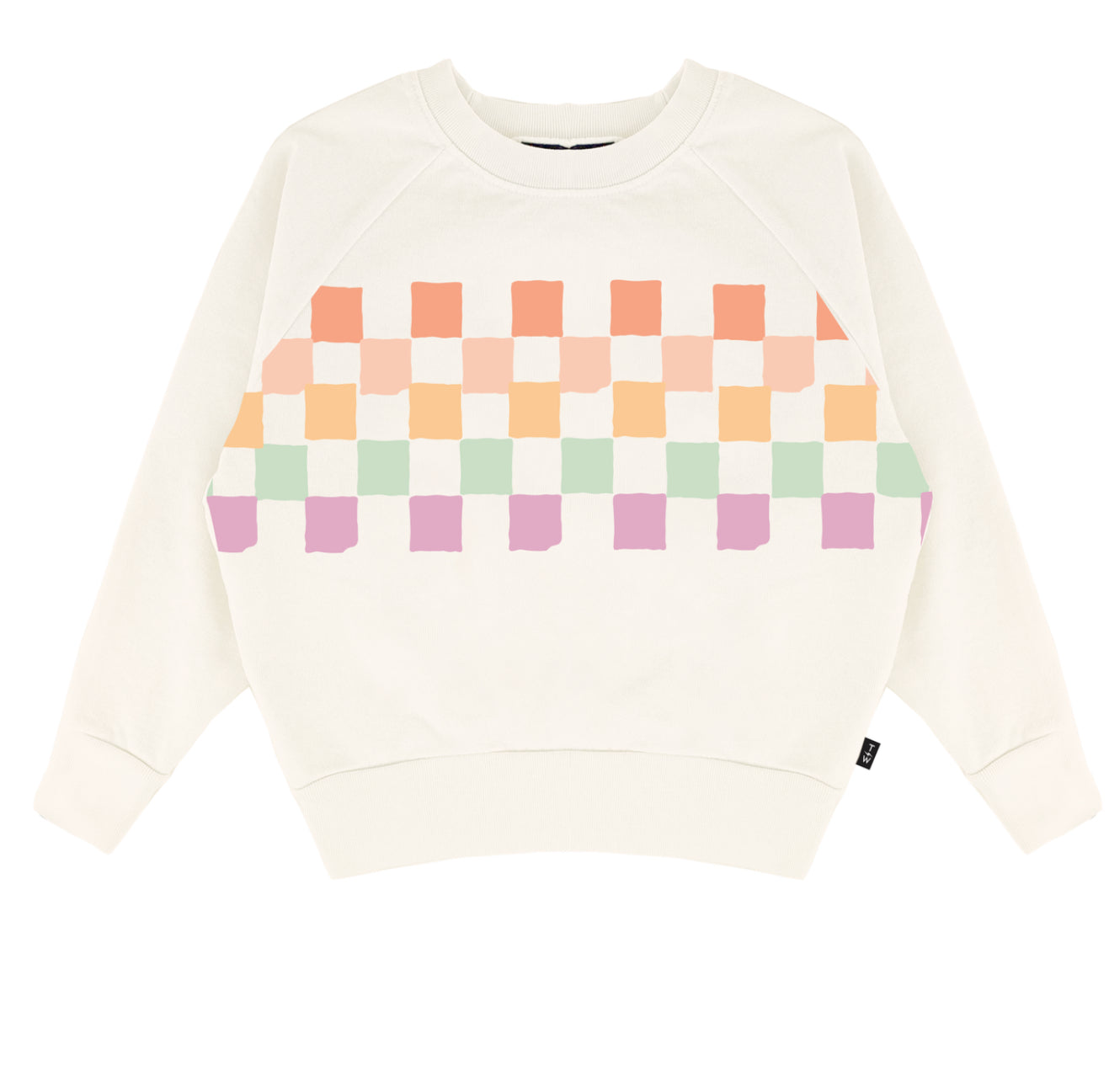 Tiny Whales - Check It Boxy Sweatsuit