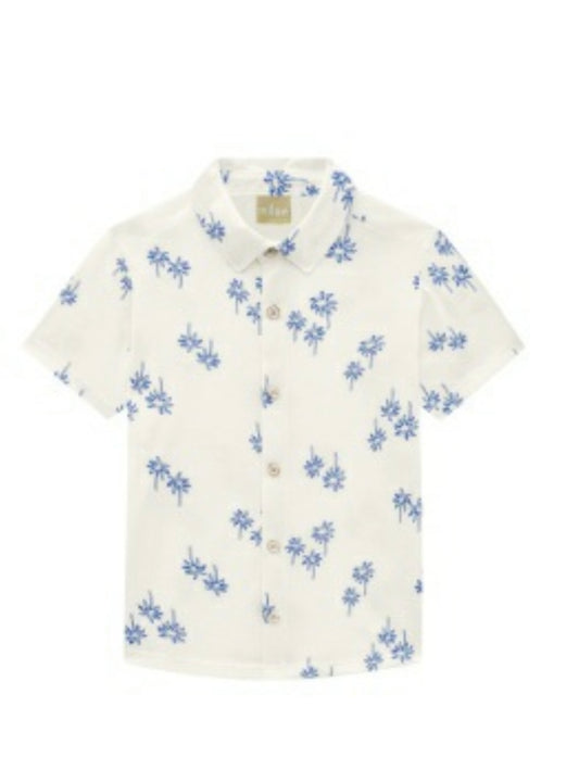 Milon flower button down