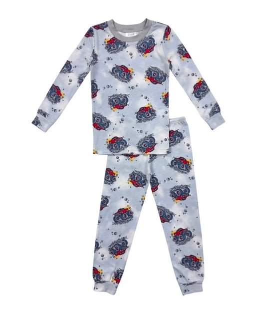 Esme - Long Sleeve & Pants Pajamas, Monster Trucks