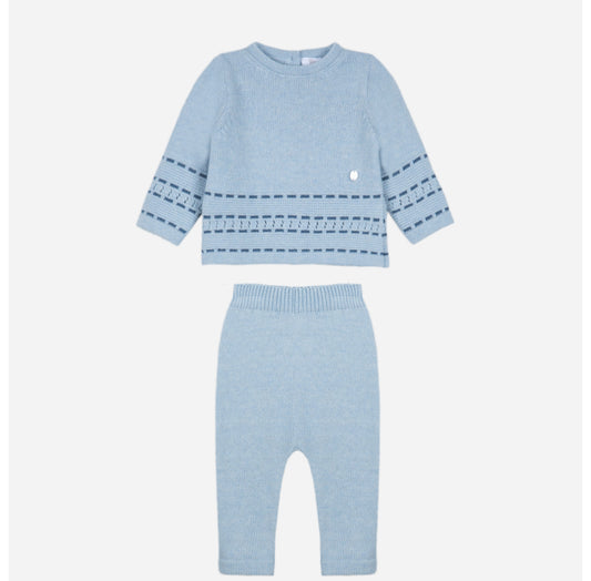 Patachou - Baby Tricot Blue Set