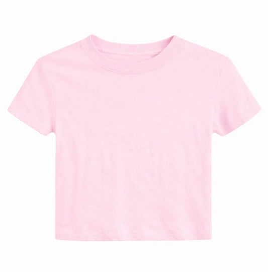 Katie J - Tween Fearless Tee, Baby Pink