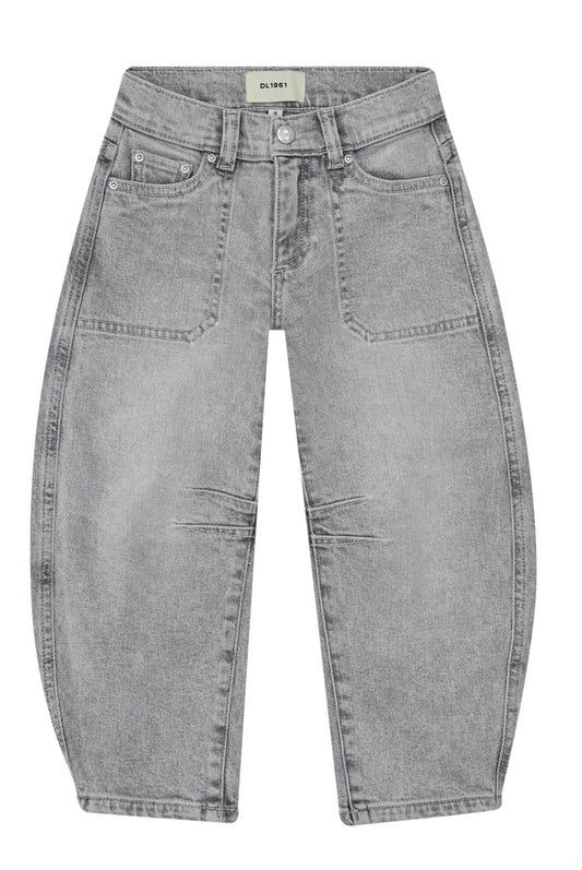 DL1961 - Kenzy Barrel Jeans, Moonlight Mist