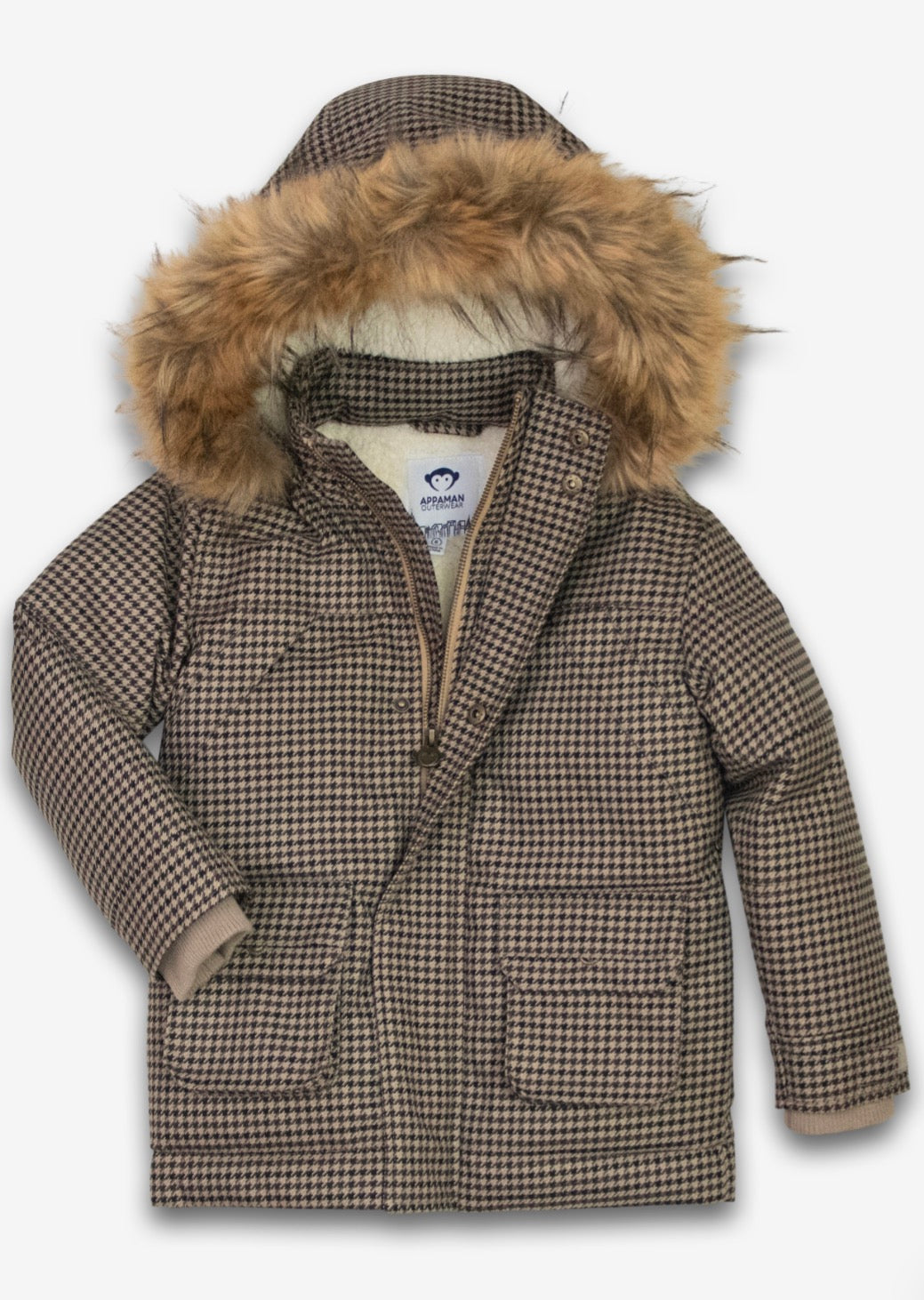 Appaman - Denali Down Coat, Houndstooth