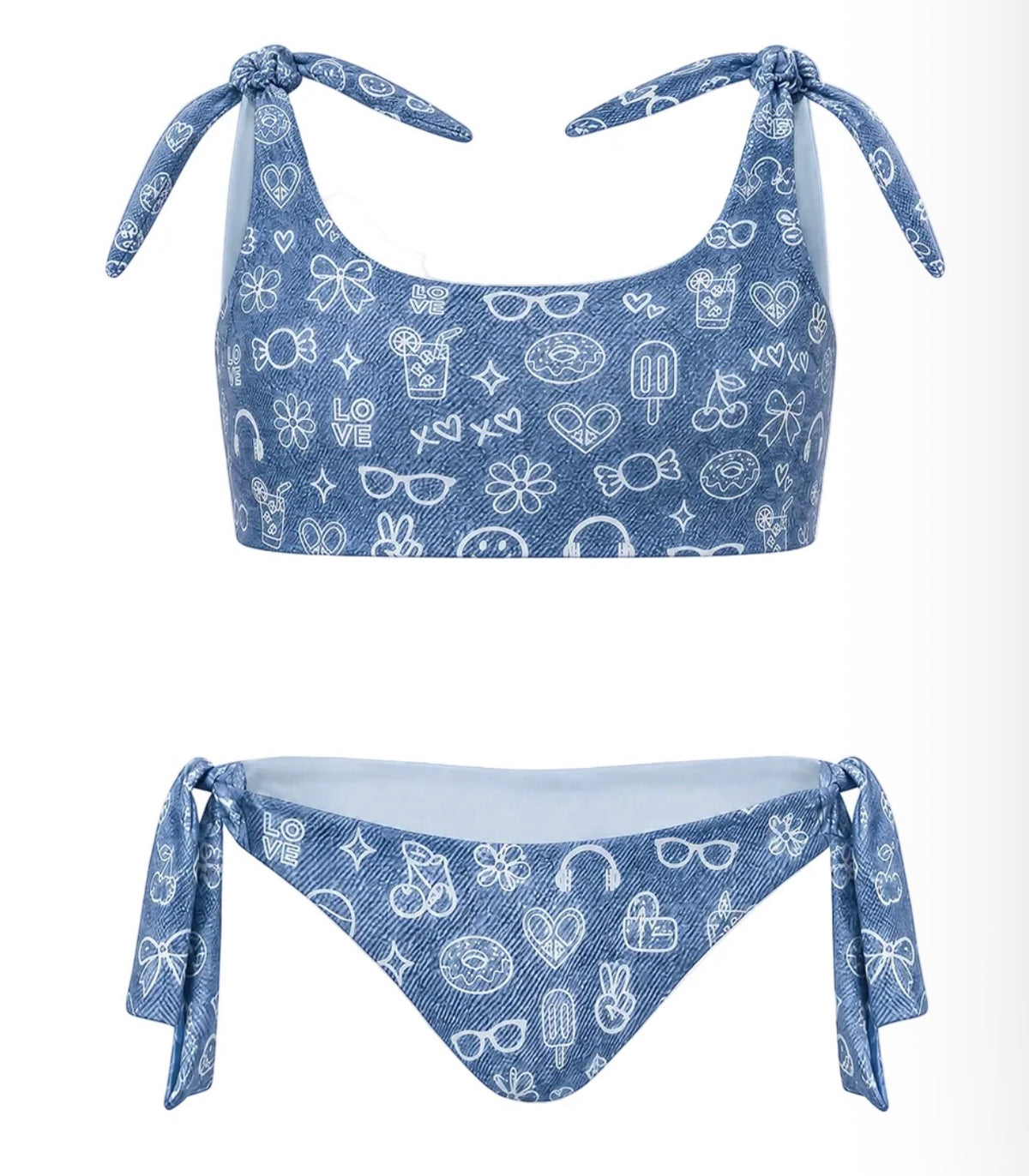 Marino - Sha Bikini, Denim Emoji