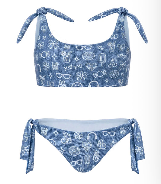 Marino - Sha Bikini, Denim Emoji