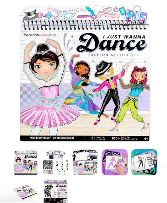 Fashion Angeles I Just Wanna Dance Fashion Sketch Portfolio