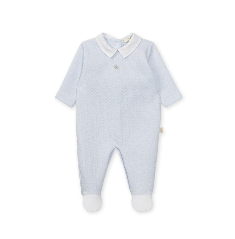 Baby GI - Jacquard Footie, Blue