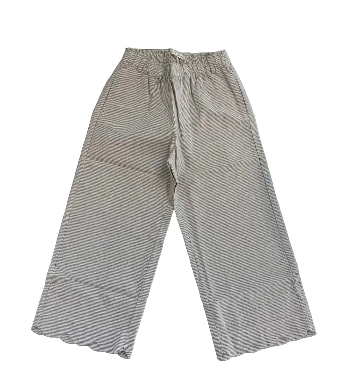 Zhoe & Tobiah - Girls Woven Ankle Pants, Avena