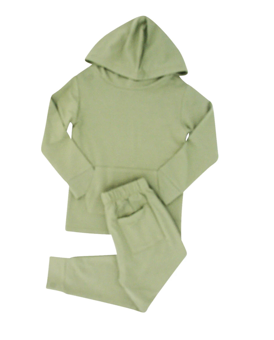 Sweet bamboo hoodie jogger set