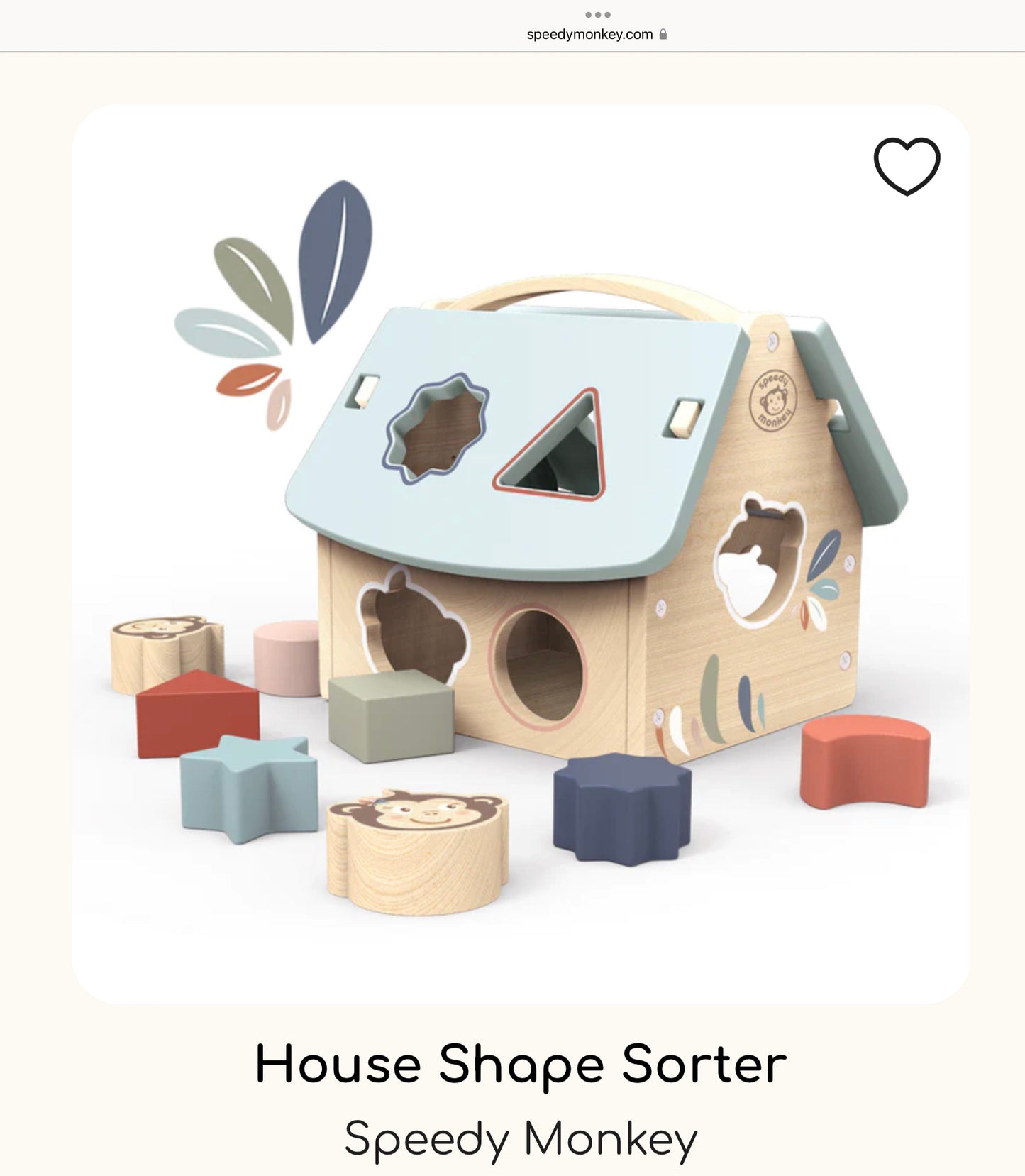 House shape sorter