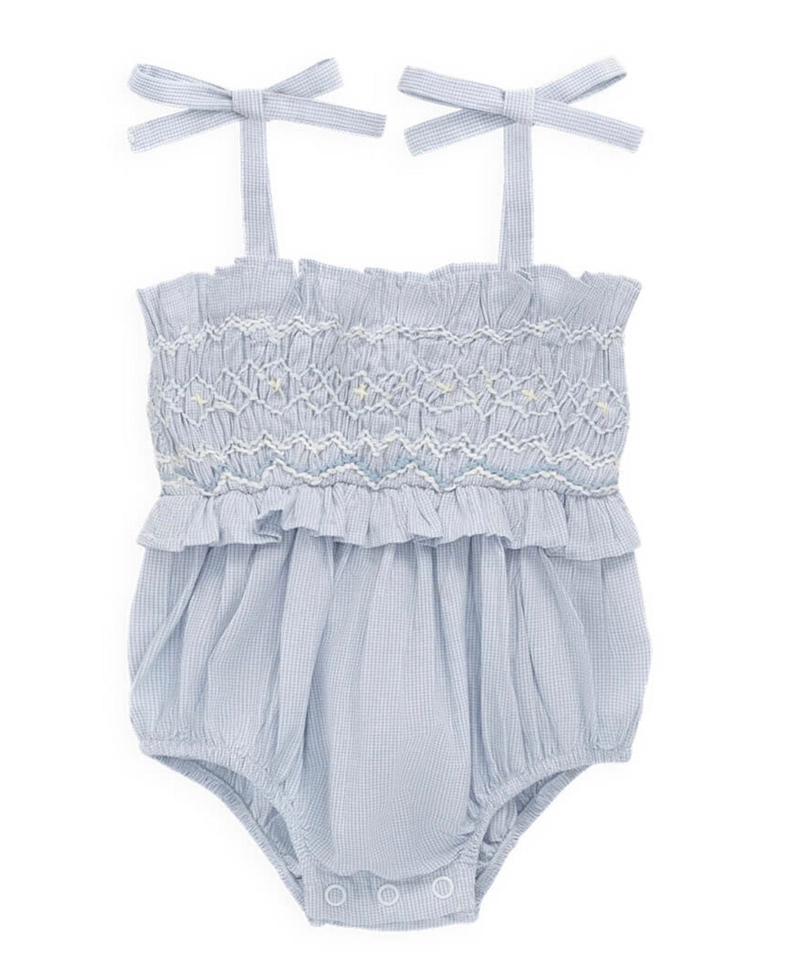 Jamie Kay - Organic Cotton Desiree Playsuit, Petite Check