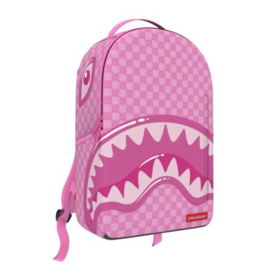 Sprayground - Pink New Check Faces Backpack