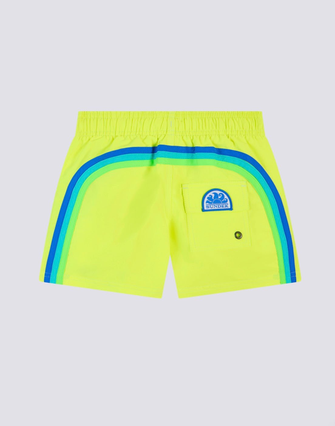 Sundek - Boys Elastic Waist Swim Trunks, Wow