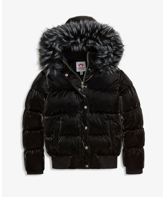 APPAMAN G5KYP-BL BLACK KYLA PUFFER COAT