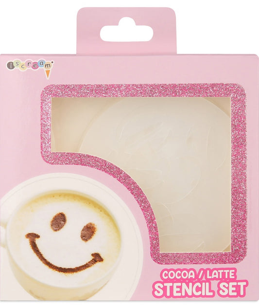 Iscream Cocoa Latte Stencil Set