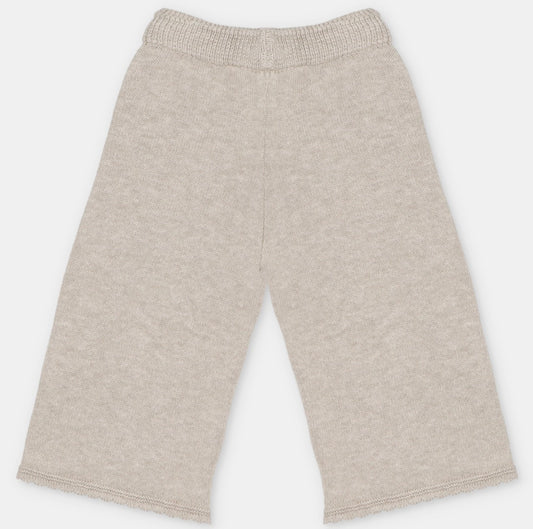 Martin Aranda - Legging/Knit Pants in Sweater Knit Cotton Blend Onis, Beige