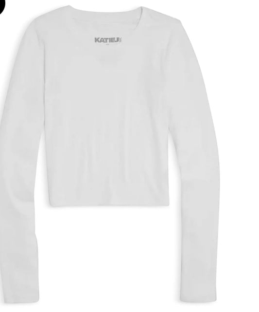 Katie J - Vintage Solid Ribbed Long Sleeve