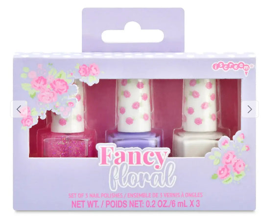 Iscream Fancy Floral Nail Polish Set