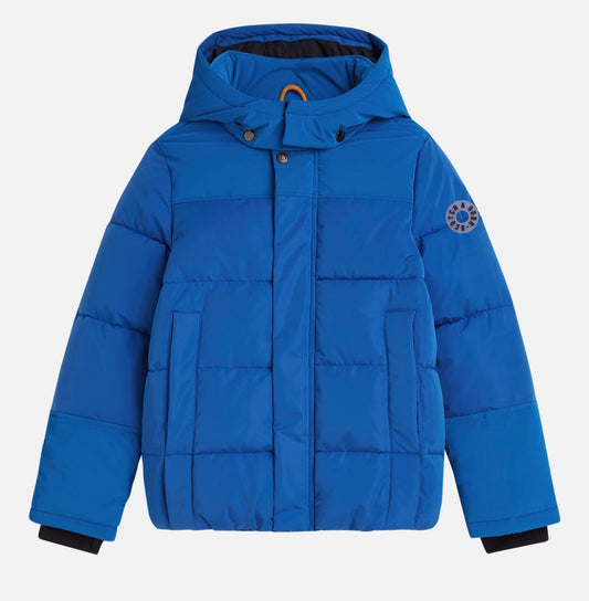 Scotch & Soda - Short Puffer Jacket, Strong Blue