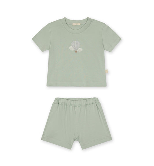 Baby GI - T-Shirt & Shorts 2 Pc Set, Mint
