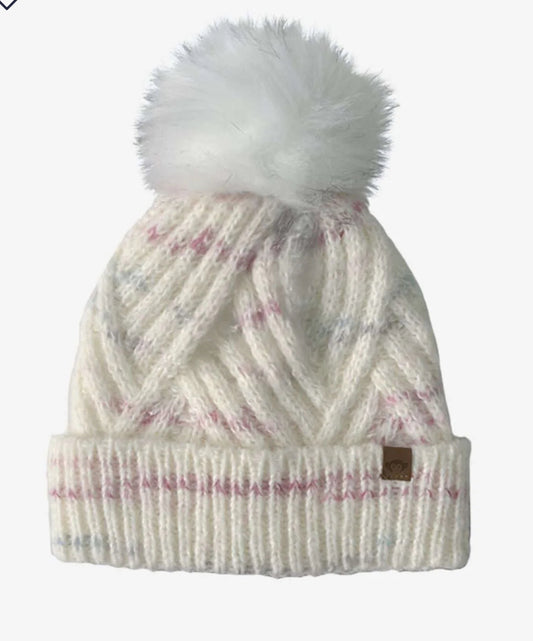 Appaman - Rose Garden Willow Cable Knit Beanie