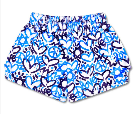 Iscream Corey Paige Bright Star Plush Shorts