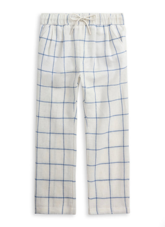 Appaman - Resort Pants, White Windowpane