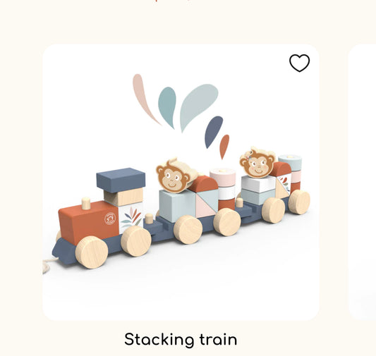 Stacking train