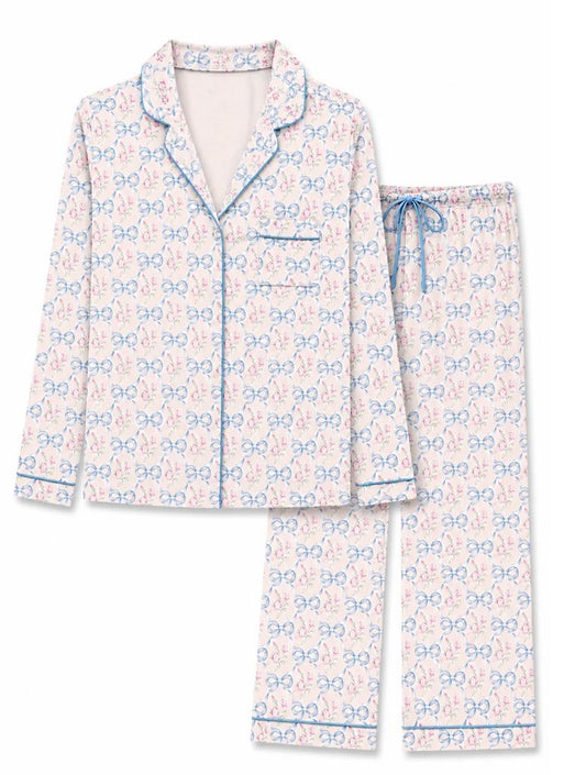 KATIE J - BLUE RIBBON PANT SET, TEENS