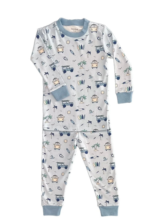 Noomie Two Piece Pj Let’s Go Surfing