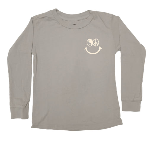 Tiny Whales - Good Vibes Long Sleeve Tee with Seafoam Green Sweatpants
