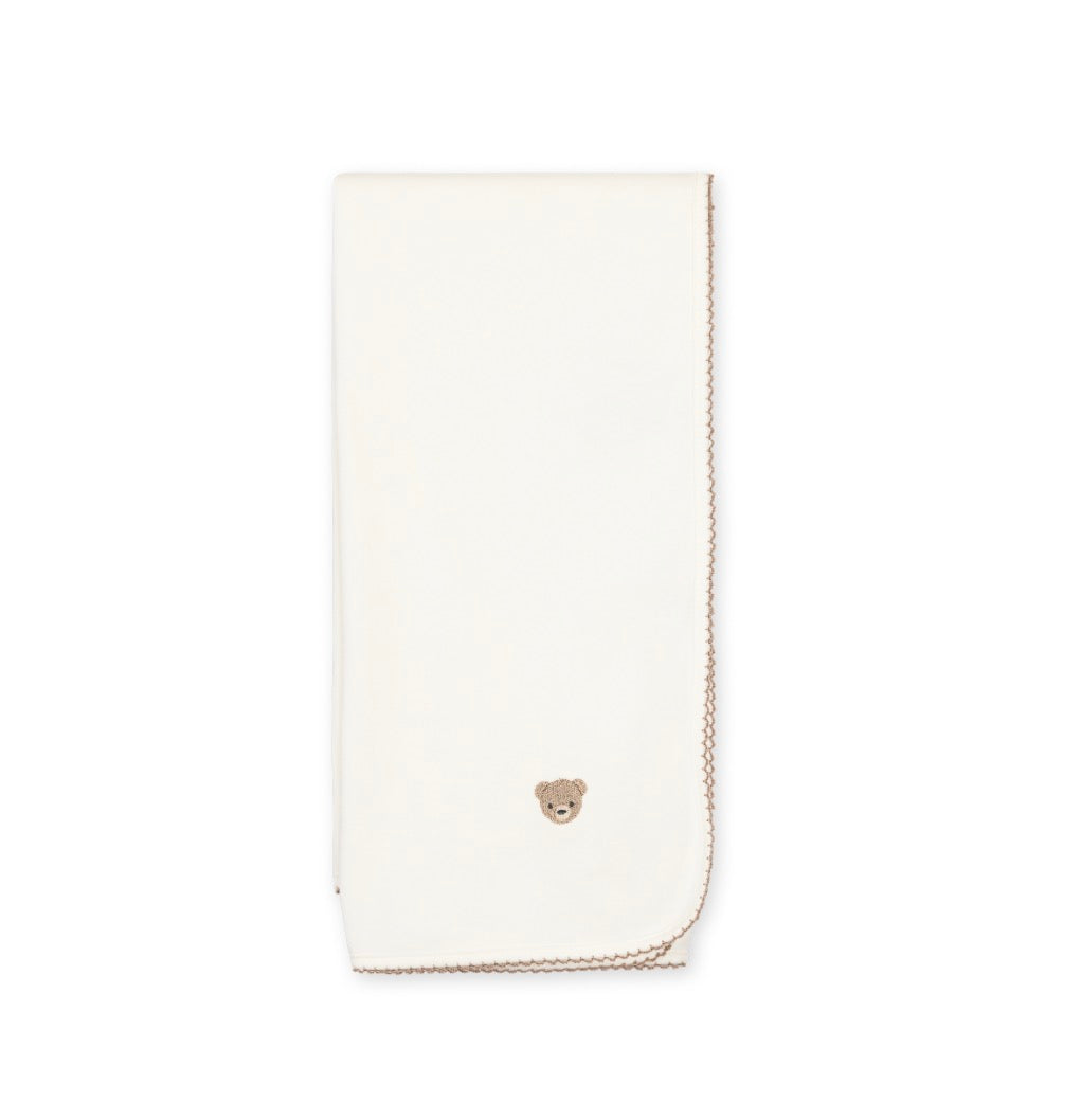 Baby GI - Bear Mini Blankie, Ivory