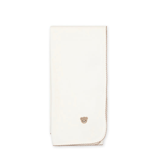 Baby GI - Bear Mini Blankie, Ivory