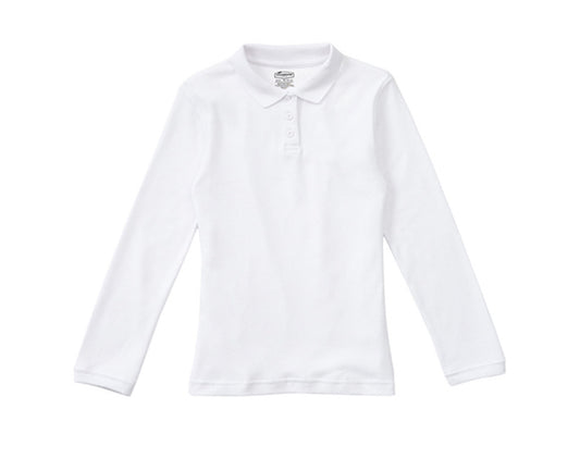 Classroom Girls Cotton Long Sleeve Polo