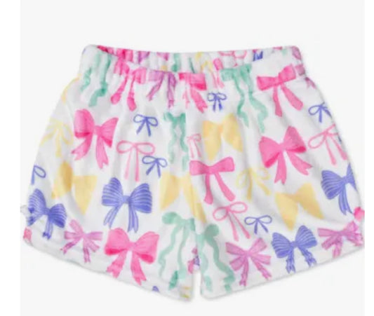 IScream Pretty Bows Plush Shorts - IScream (X-Small)