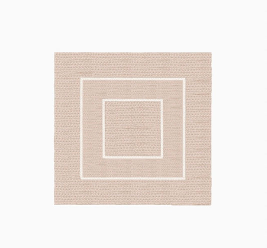 Patachou - Square Blanket, Ecru
