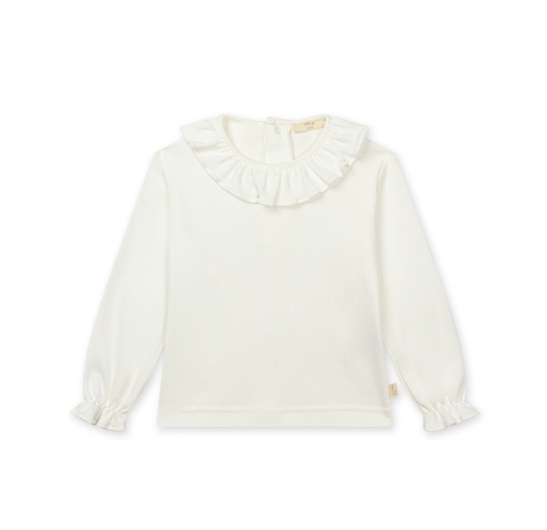 Baby GI - Heather Interlock Blouse, Ivory