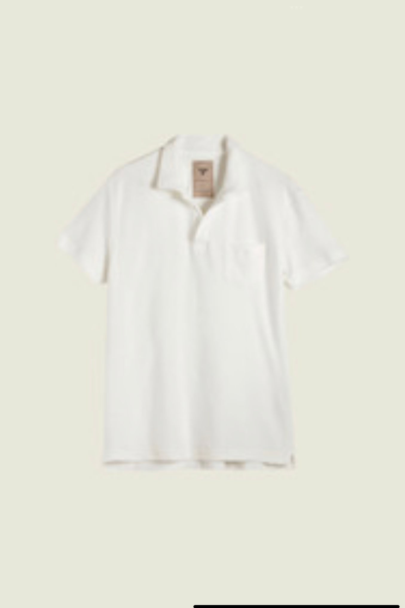 OAS Mens  polo terry shirt