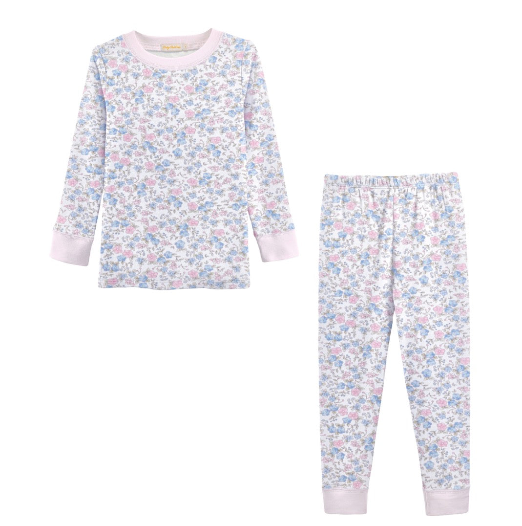 Baby Club Chic - Tiny Soft Floral Printed Pajama Set