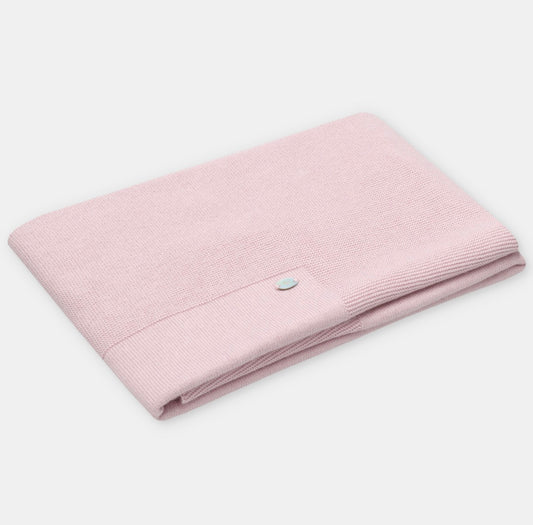 Martin Aranda - Blanket in Sweater Knit Cotton Blend Lena, Dusty Rose