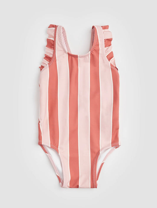 Petite lem Pink Stripe One Piece