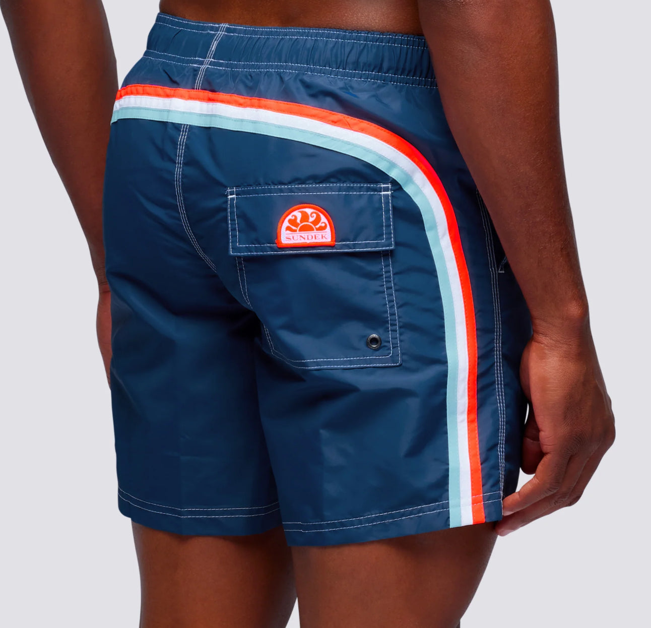 Sundek 14" Elastic Waist Shorts