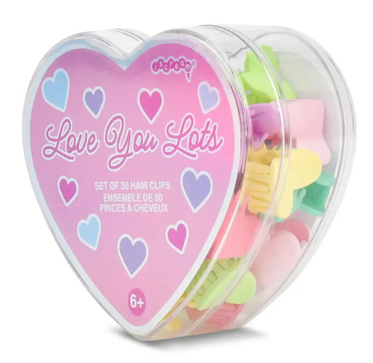 ISCREAM - Mini Heart Hair Clips Set